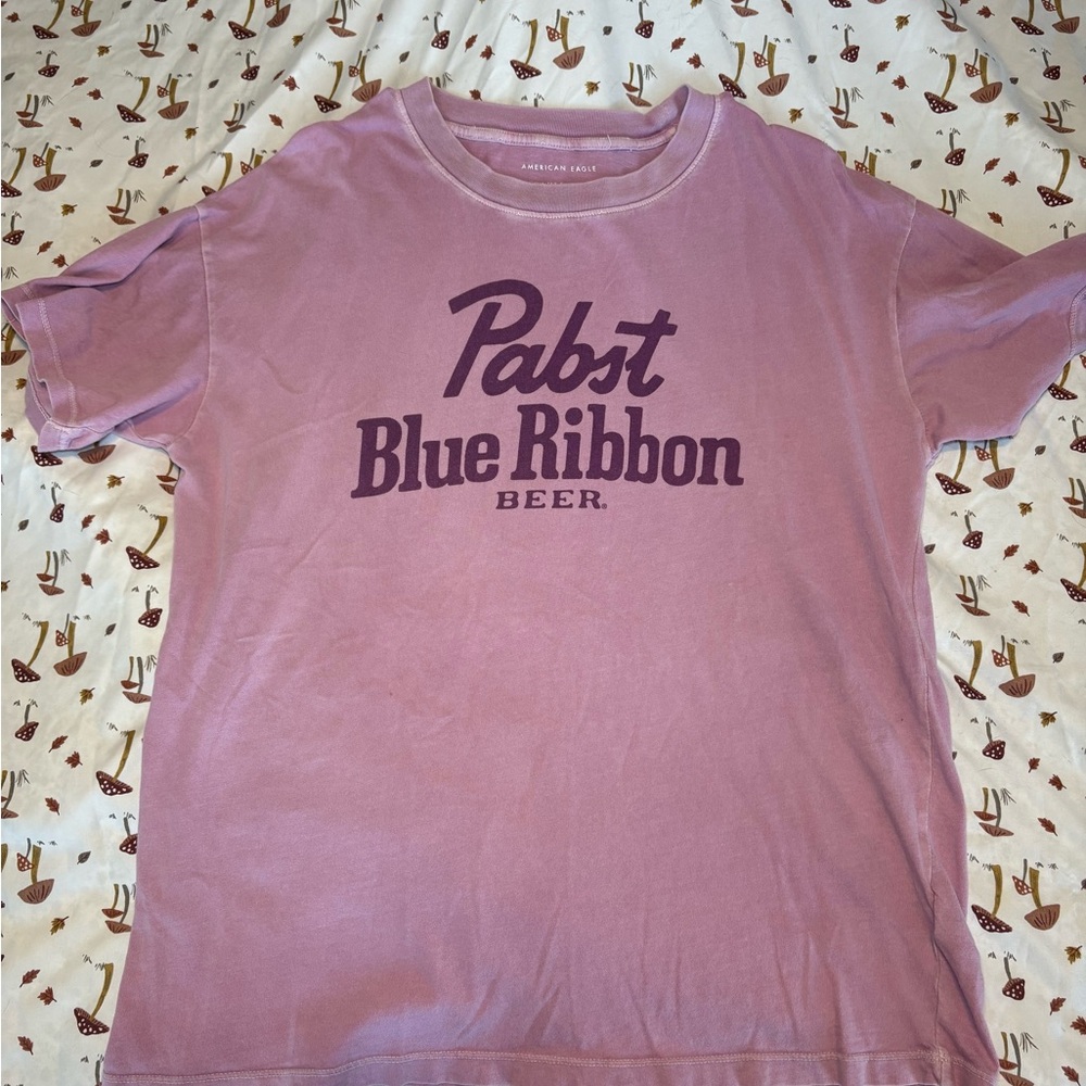 American Eagle Outfitters Purple Graphic Tee